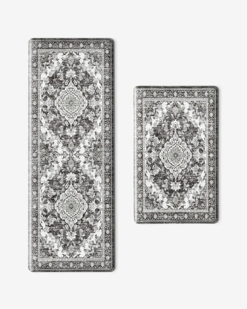 Boho Vintage Kitchen Mat Set