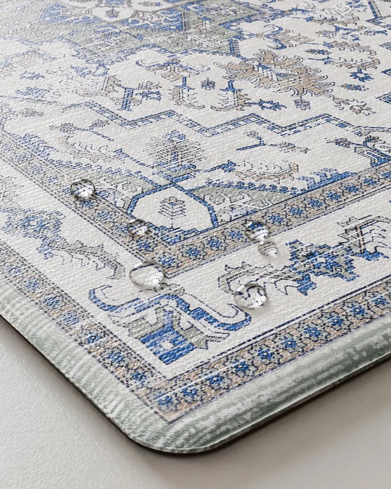 Boho Vintage Kitchen Mat Set