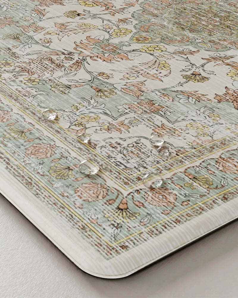 Boho Vintage Kitchen Mat Set