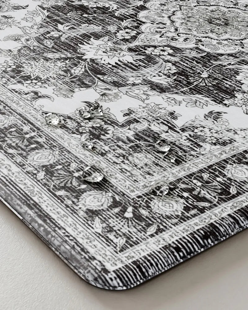 Boho Vintage Kitchen Mat Set