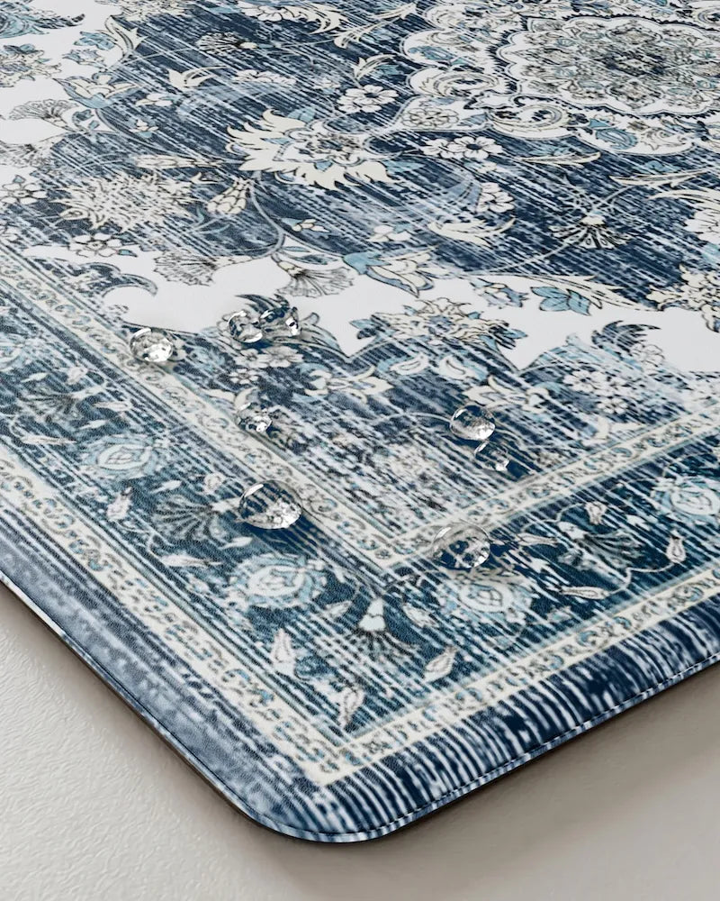 Boho Vintage Kitchen Mat Set
