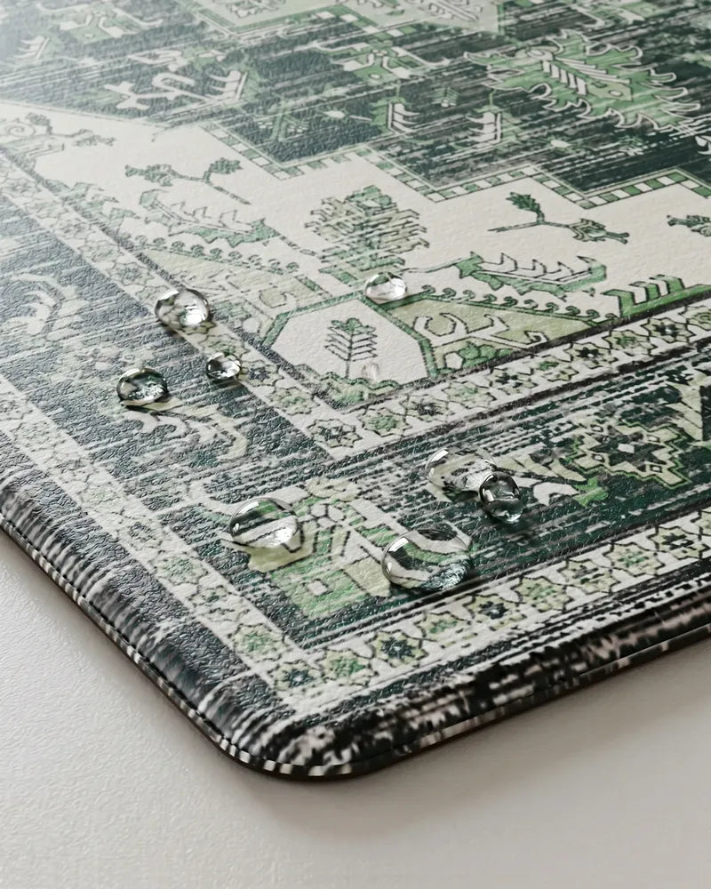 Boho Vintage Kitchen Mat Set