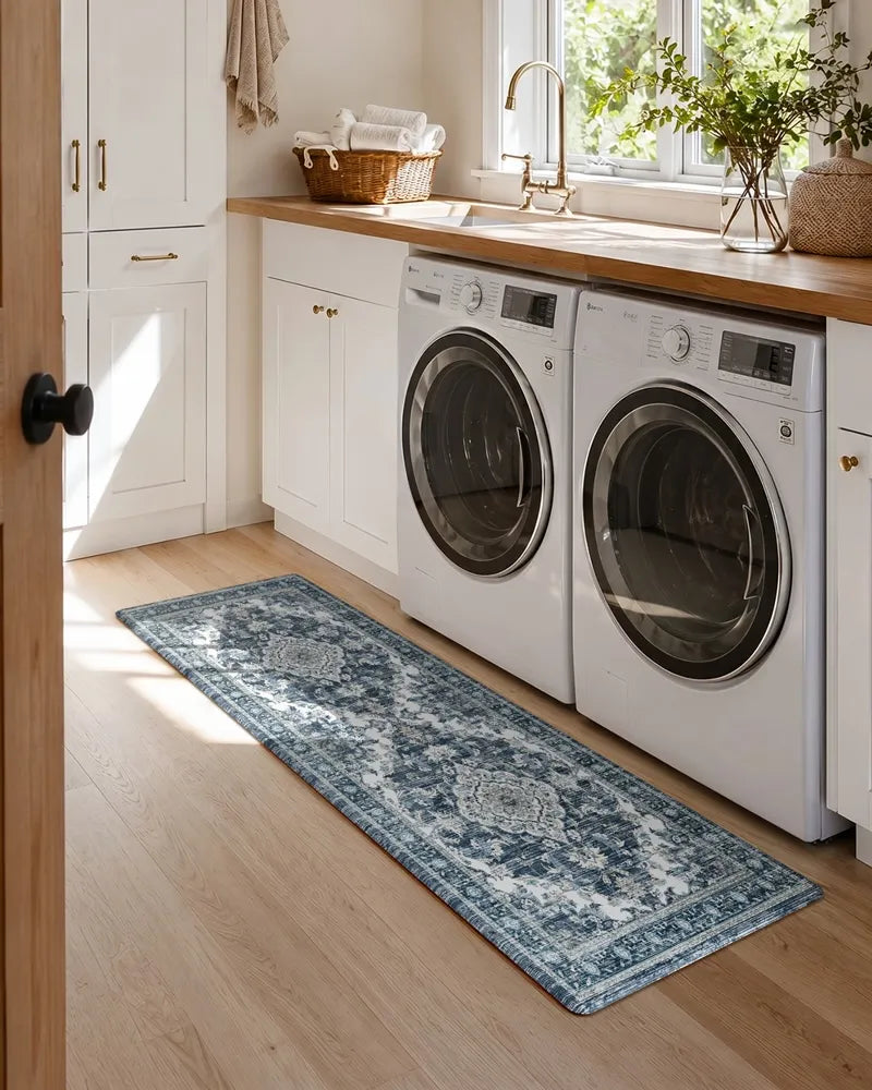 Boho Vintage Kitchen Mat Set