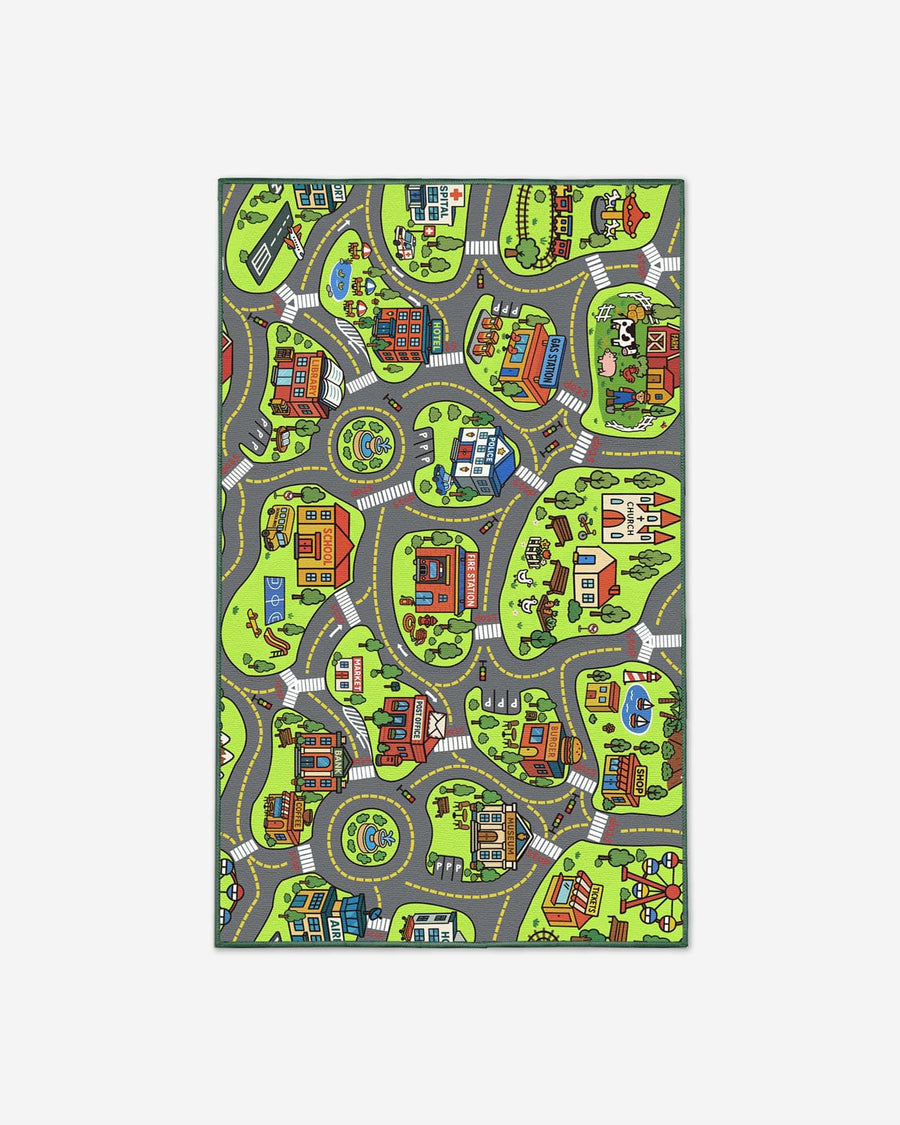City Road Kids Play Car Rug product view