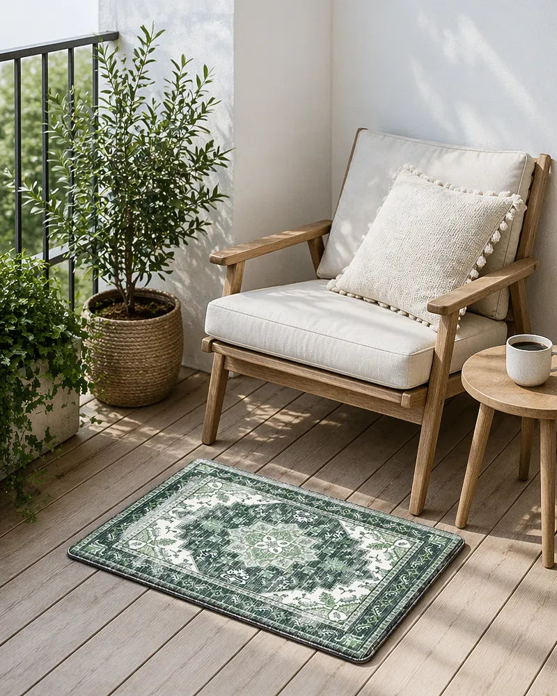 Boho Vintage Kitchen Mat Set