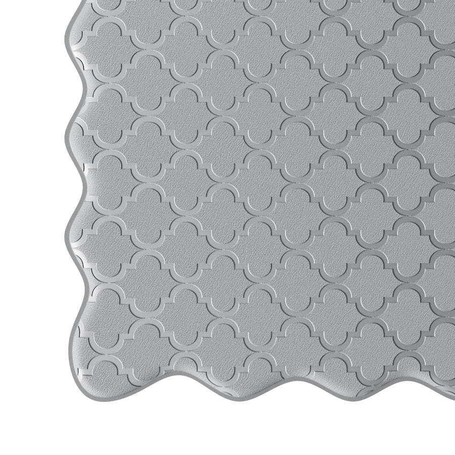 Scalloped Anti-Fatigue Kitchen Mat Set